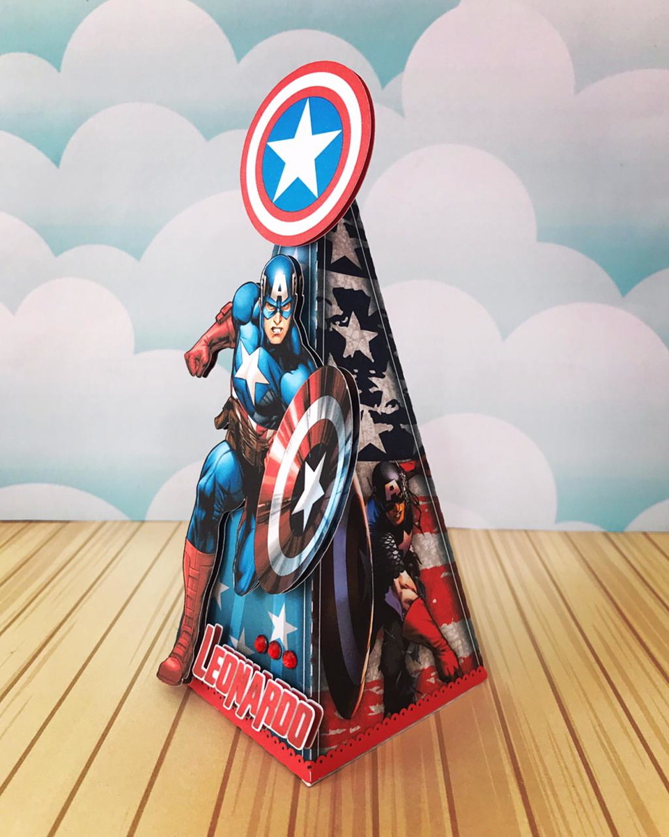 Arquivo de Corte Festa - Capitão América - Imagem 2