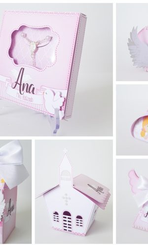 Arquivo de Corte Kit de Batizado de Menino Menina
