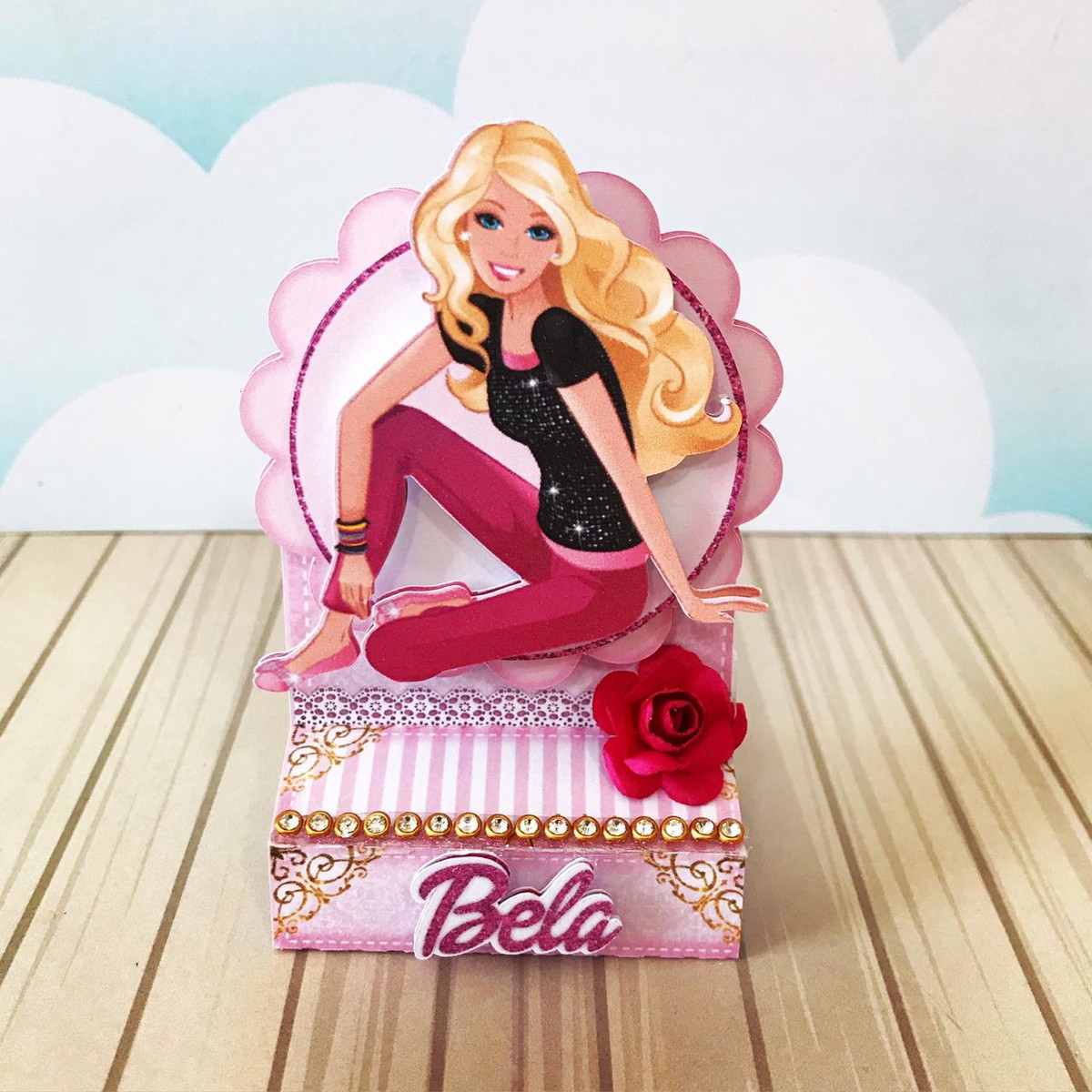 Arquivo de Corte Kit Festa Pronta Barbie 03 - Studio/PDF - Imagem 3