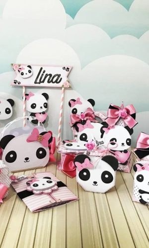 Arquivo de corte Panda Rosa - COD.: 819