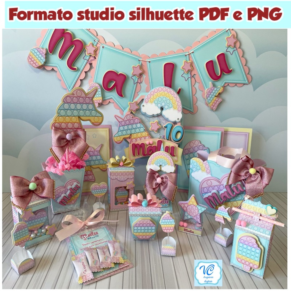 Arquivo de corte Pop It / Fidget Toys -04-studio - COD 539