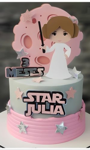 Arquivo de Corte Star War Menina (camadas)