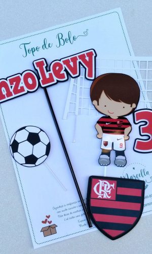 Arquivo de corte STUDIO - Topo de Bolo Futebol (R161)