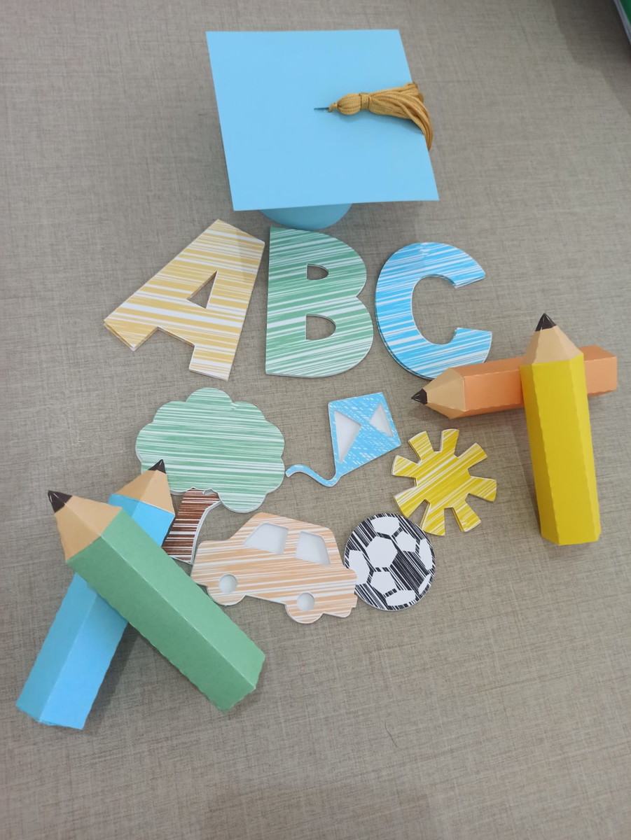 Arquivo de Corte Topo Abc Menino - Imagem 2