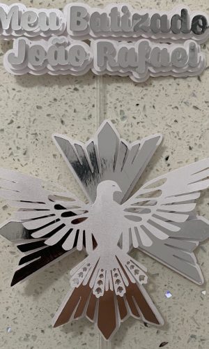 Arquivo de Corte Topo Batizado Divink