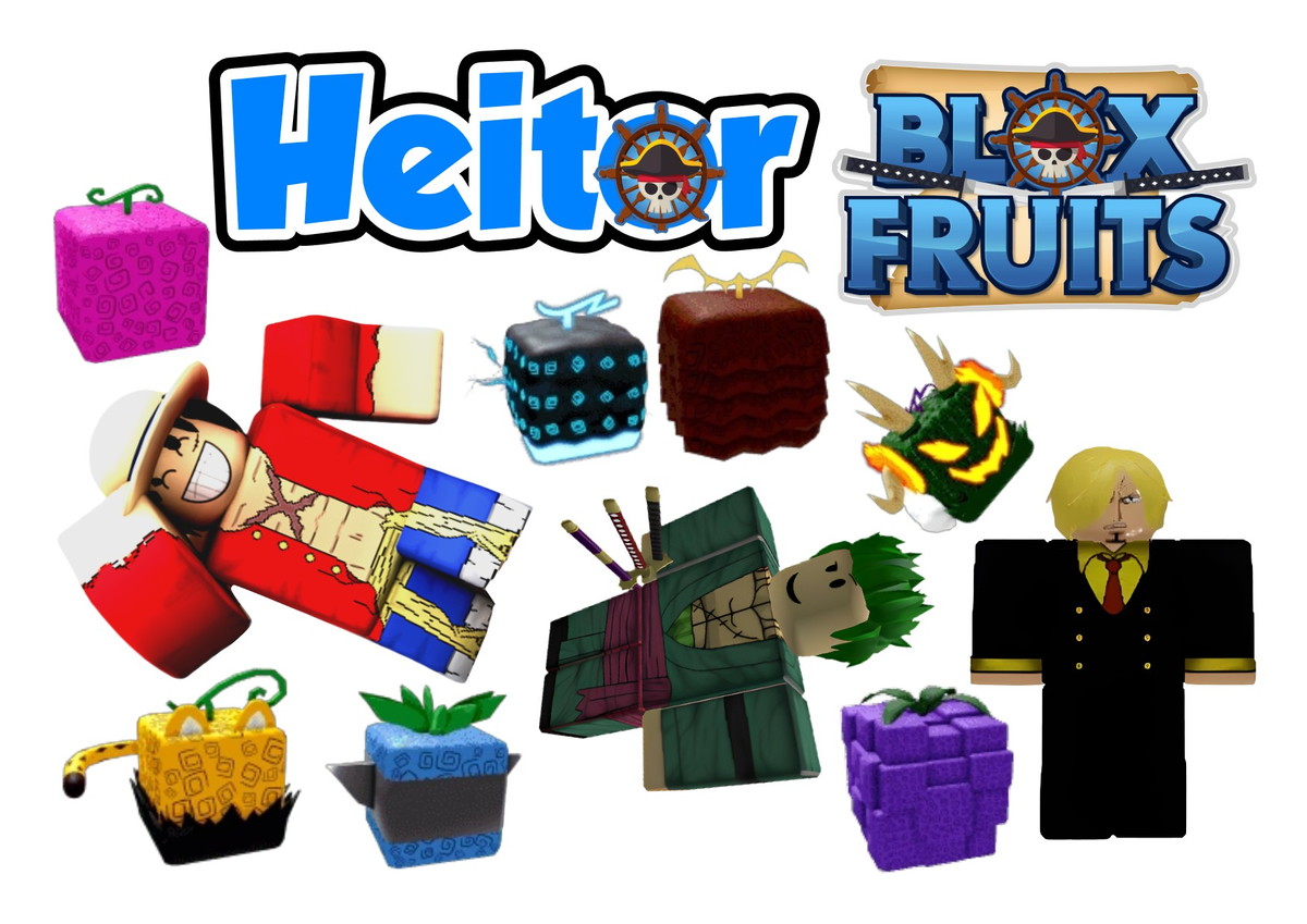 Arquivo de Corte Topo Blox Fruits Roblox - Imagem 2