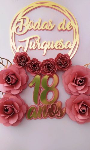 Arquivo de corte topo bodas de Turquesa+brinde