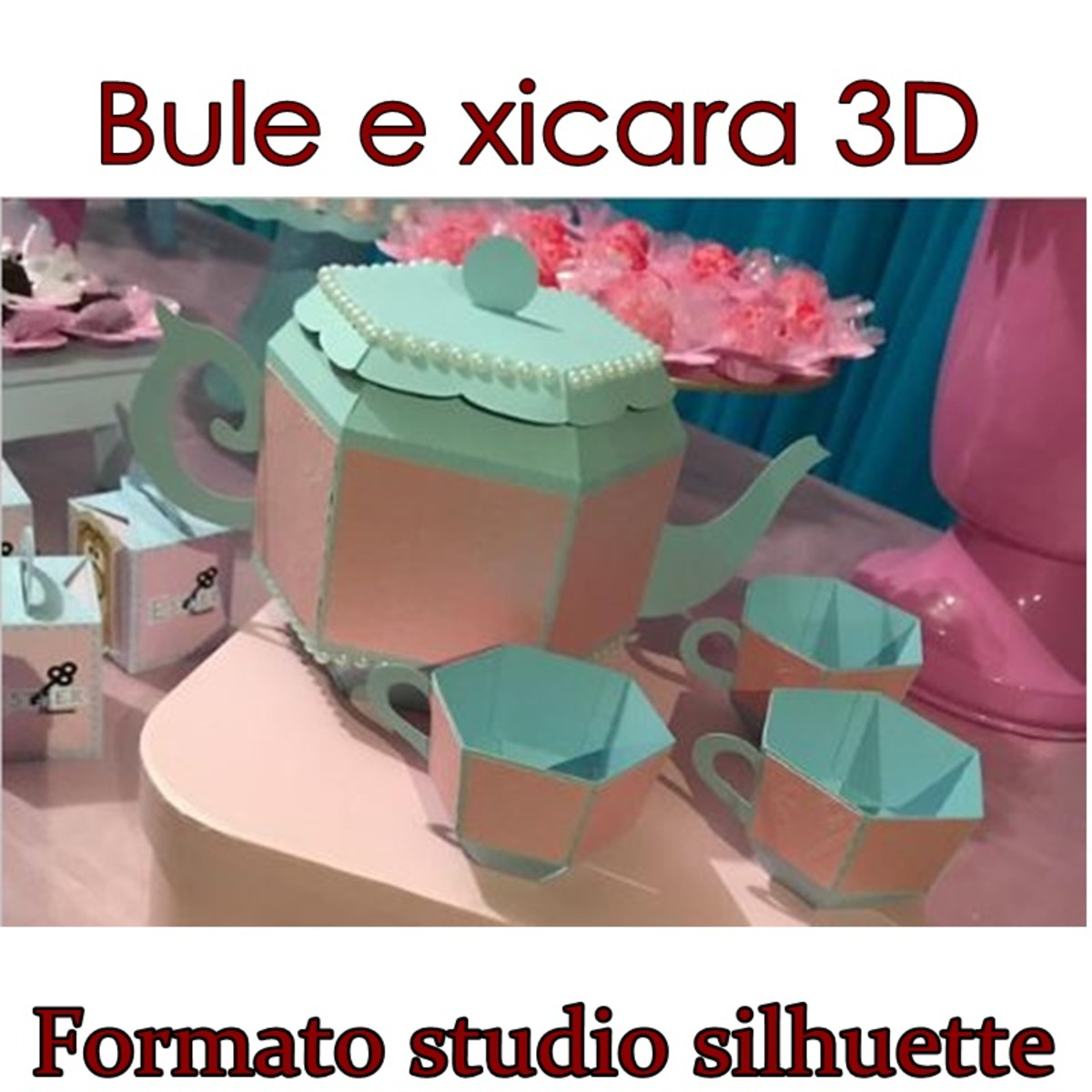 Arquivo de Corte Topo Chá de Cozinha 3D COD: 913