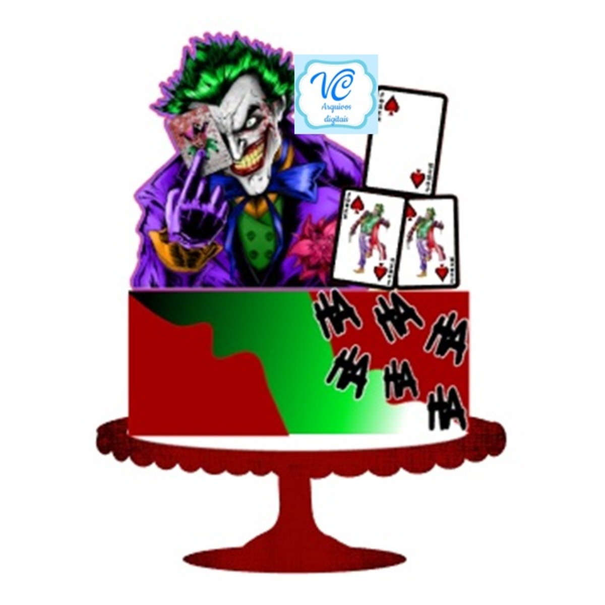 Arquivo de corte topo Coringa