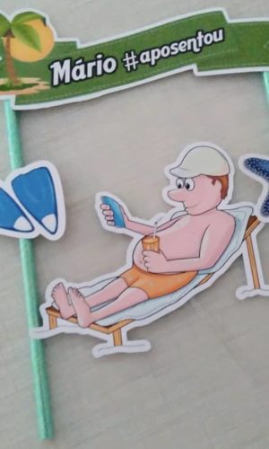 Arquivo de Corte Topo de Bolo Aposentadoria