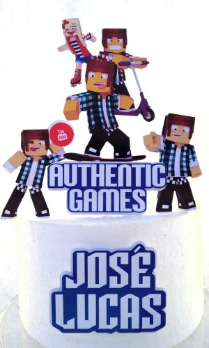 Arquivo de Corte Topo de Bolo Authentic Games
