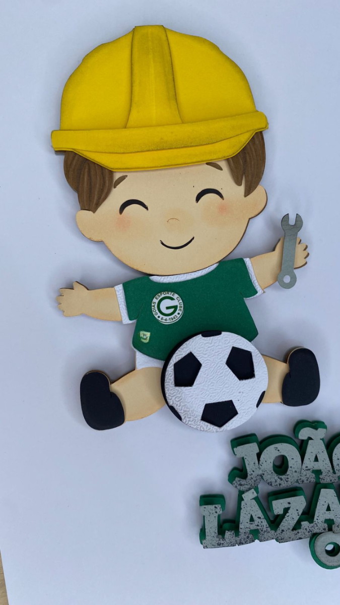 Arquivo de Corte Topo de Bolo Baby Engenheiro