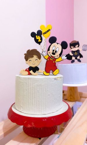Arquivo de Corte Topo de Bolo Bebê Mickey Studio