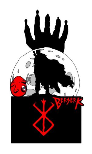 Arquivo De Corte Topo De Bolo Berserk Em Camadas
