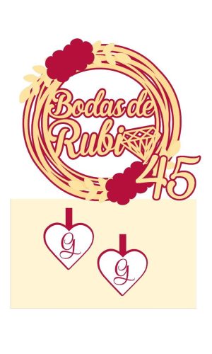 ARQUIVO DE CORTE TOPO DE BOLO boda de Rubi