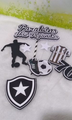 Arquivo de Corte Topo de Bolo Botafogo 05 (Studio)