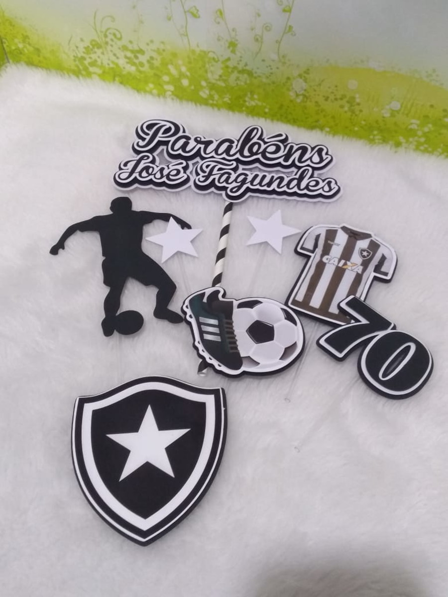Arquivo de Corte Topo de Bolo Botafogo 05 (Studio)