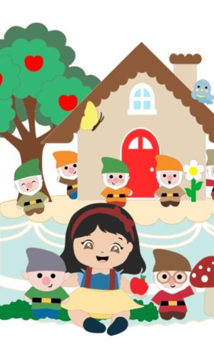 Arquivo de Corte Topo de Bolo Branca de Neve Bebê