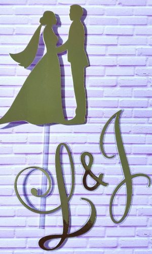 Arquivo de Corte Topo de Bolo Casamento Flexi Foison