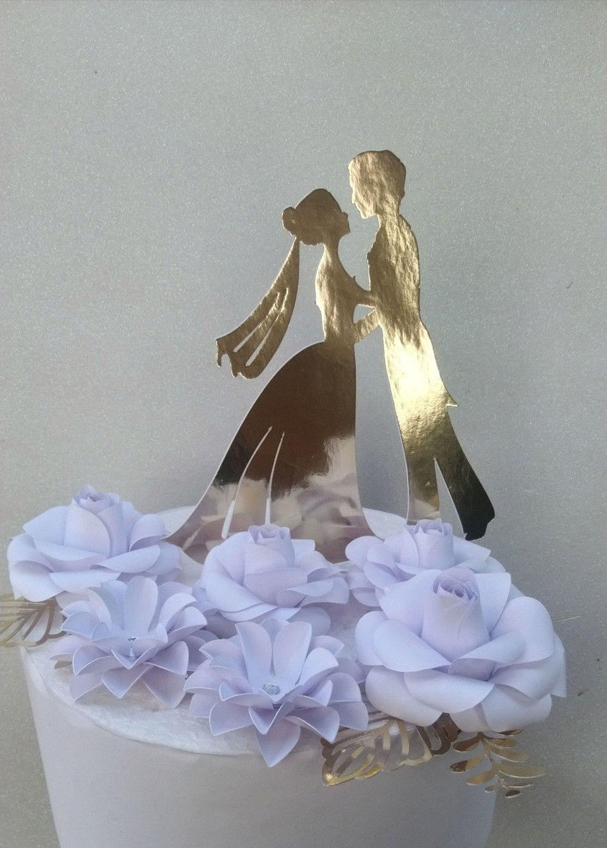 Arquivo de Corte STUDIO - Topo de Bolo Casamento (R116)