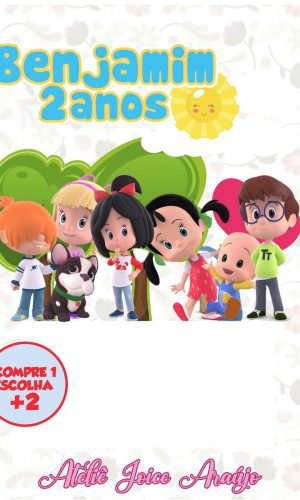 007 - Arquivo de Corte Topo de Bolo Cleo e Cuquin