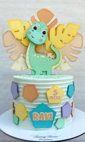 Arquivo de Corte Topo de Bolo Dinossauro 2 + Brinde