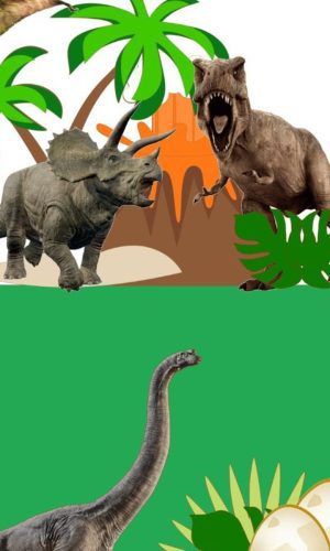 Arquivo de Corte Topo de Bolo Dinossauro