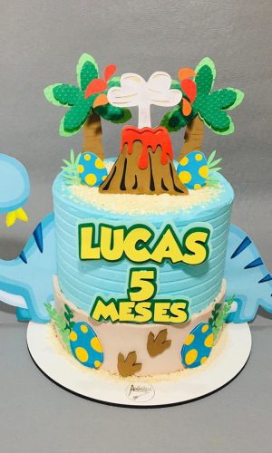 Arquivo de Corte - Topo de Bolo (Dinossauros) 2