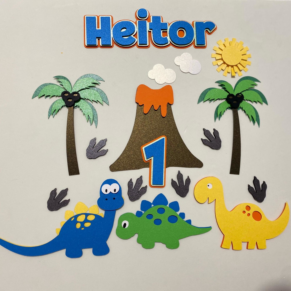 Arquivo de Corte Topo de Bolo Dinossauros - Imagem 2