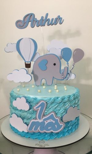 Arquivo de Corte -topo de Bolo Elefante