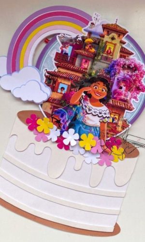 Arquivo de Corte Topo de Bolo Encanto Disney #15638