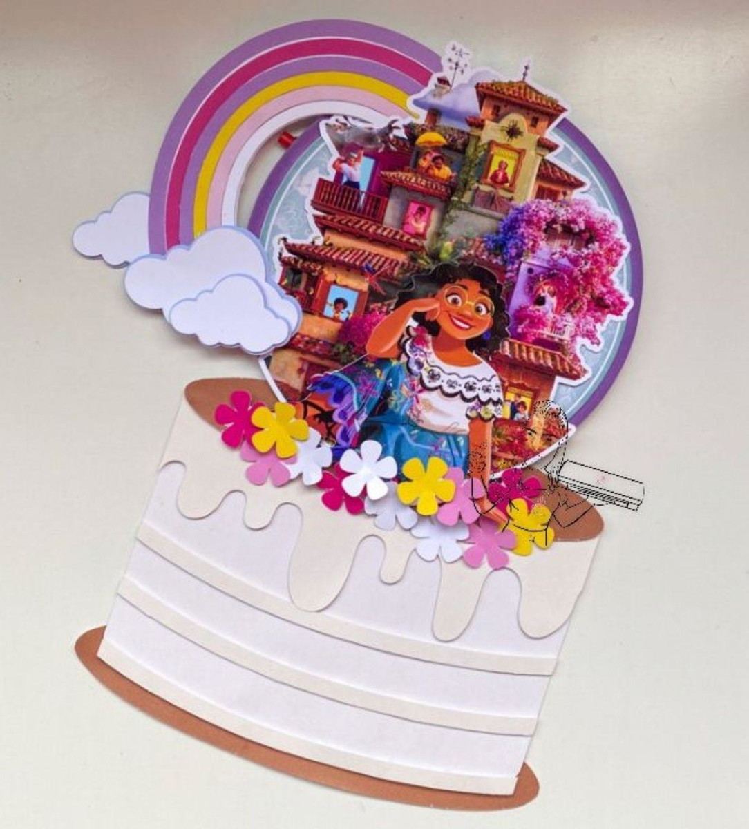 Arquivo de Corte Topo de Bolo Encanto Disney #15638