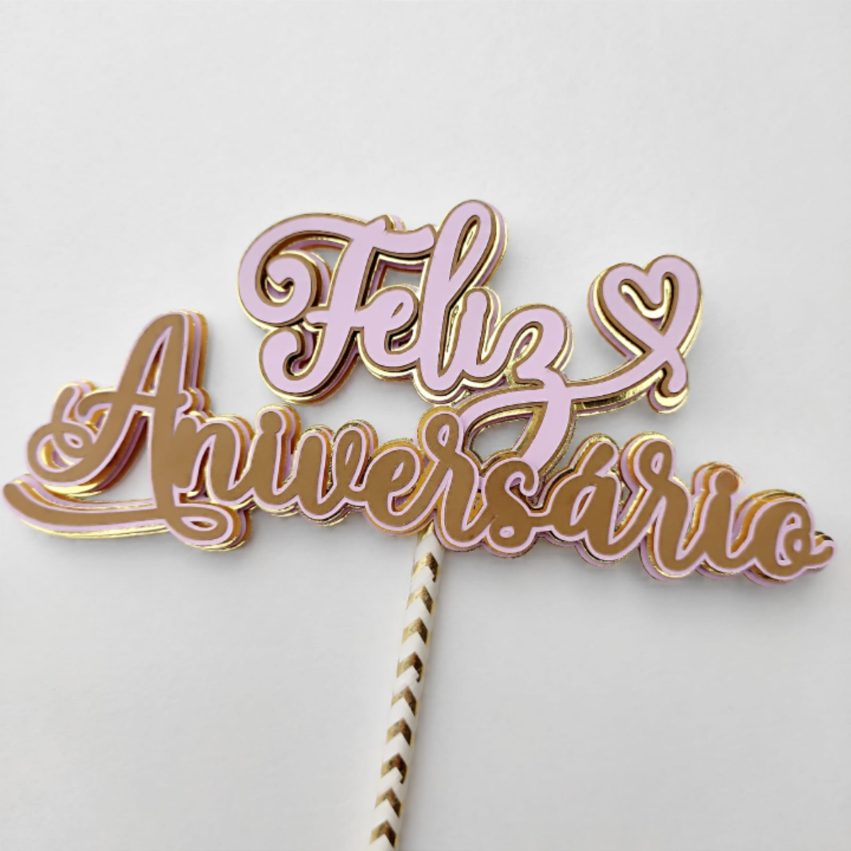Arquivo De Corte Topo De Bolo Feliz Aniversário Em Camadas
