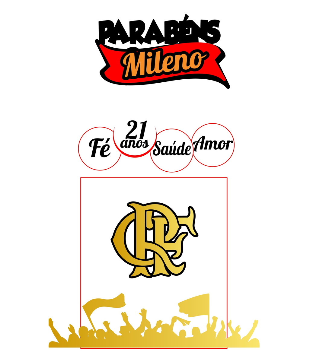 Arquivo De Corte Topo De Bolo Flamengo Studio 002