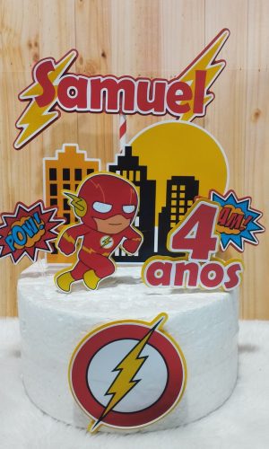 Arquivo de Corte Topo de Bolo Flash 02 (studio)