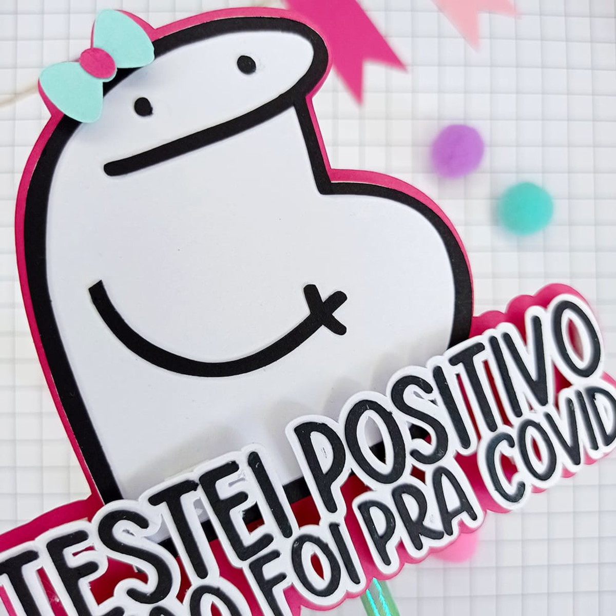 Arquivo De Corte Topo De Bolo Flork 001 - Imagem 5