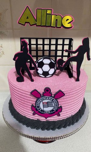 Arquivo De Corte Topo De Bolo Futebol