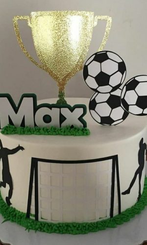 Arquivo de Corte Topo de Bolo Futebol