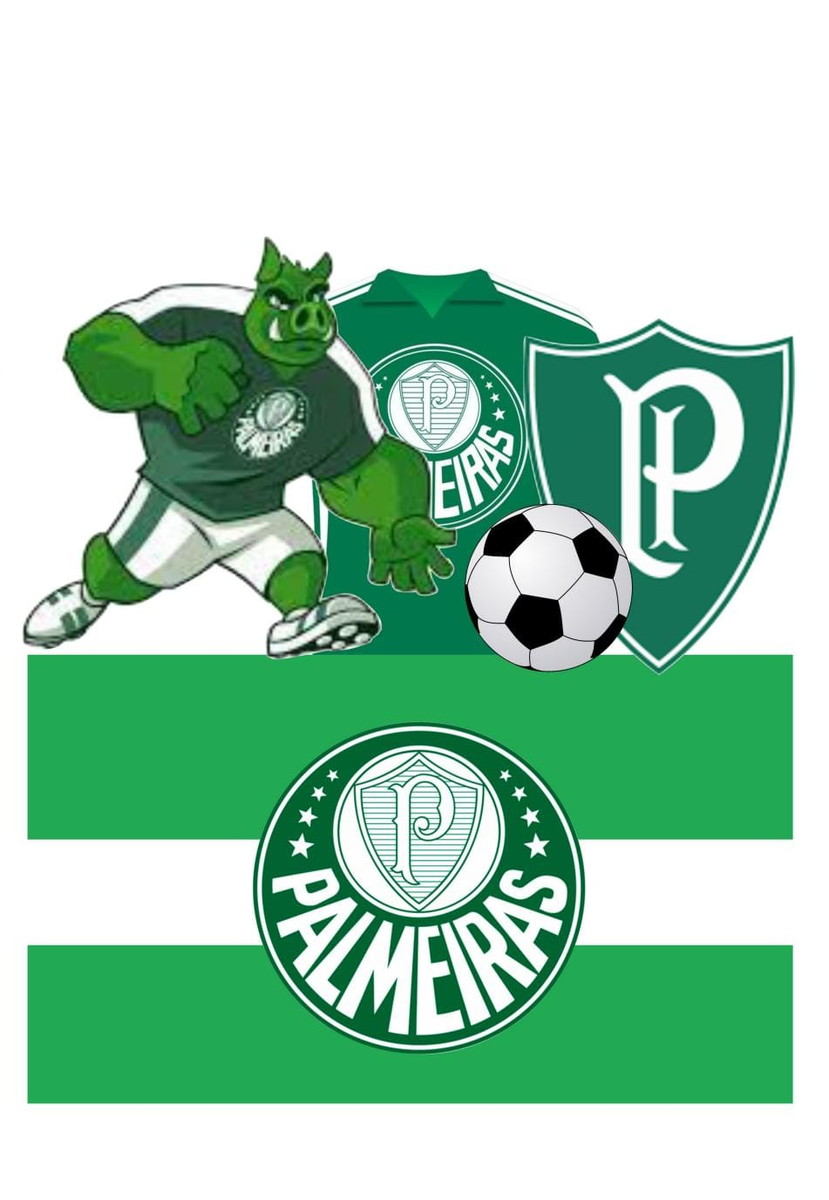 Arquivo de Corte Topo de Bolo Futebol Time