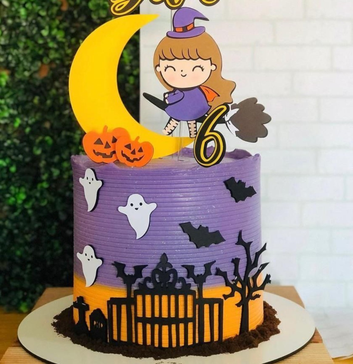 Arquivo De Corte Topo De Bolo Halloween Em Camadas 8002