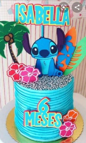 Arquivo de corte Topo de Bolo Lilo Stitch STUDIO