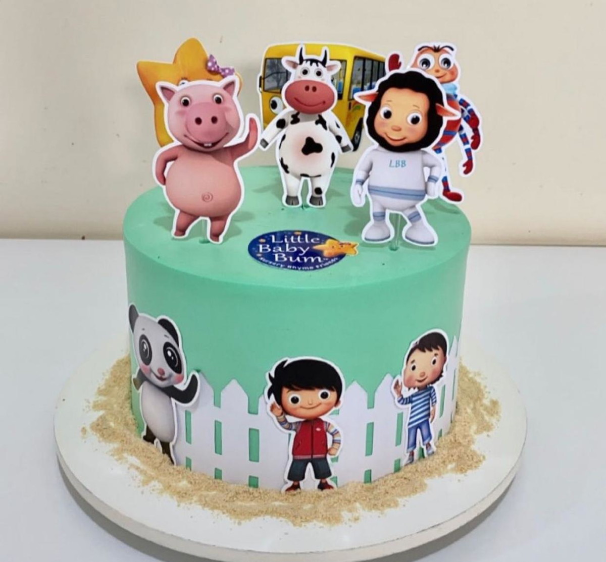 Arquivo de Corte Topo de Bolo Little Baby Bum