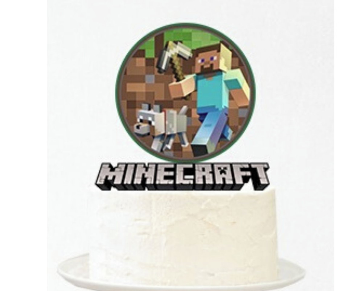 ARQUIVO DE CORTE TOPO DE BOLO MINECRAFT STUDIO PDF 1