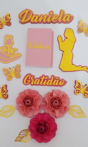 Arquivo de Corte Topo de Bolo - Mulher Virtuosa Cristã