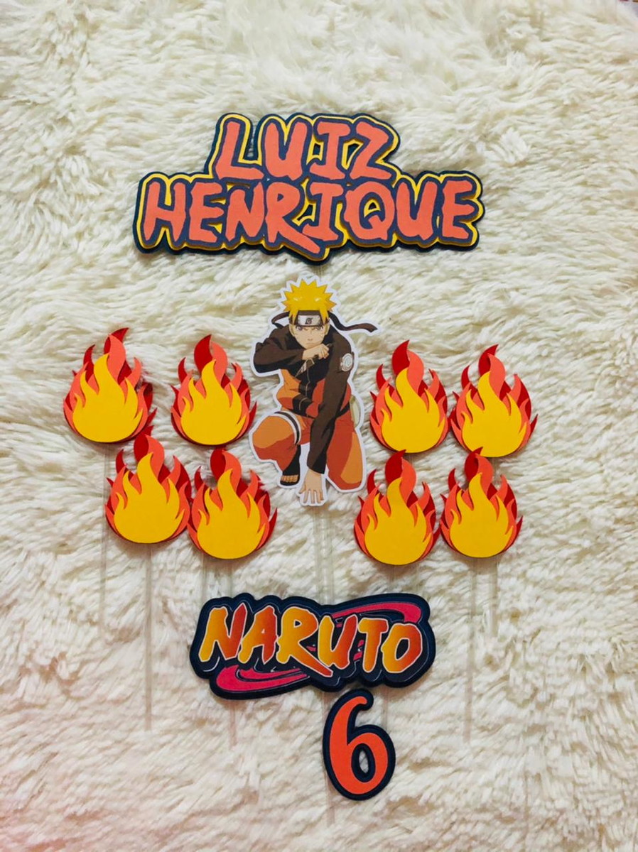 Arquivo de Corte Topo de Bolo Naruto