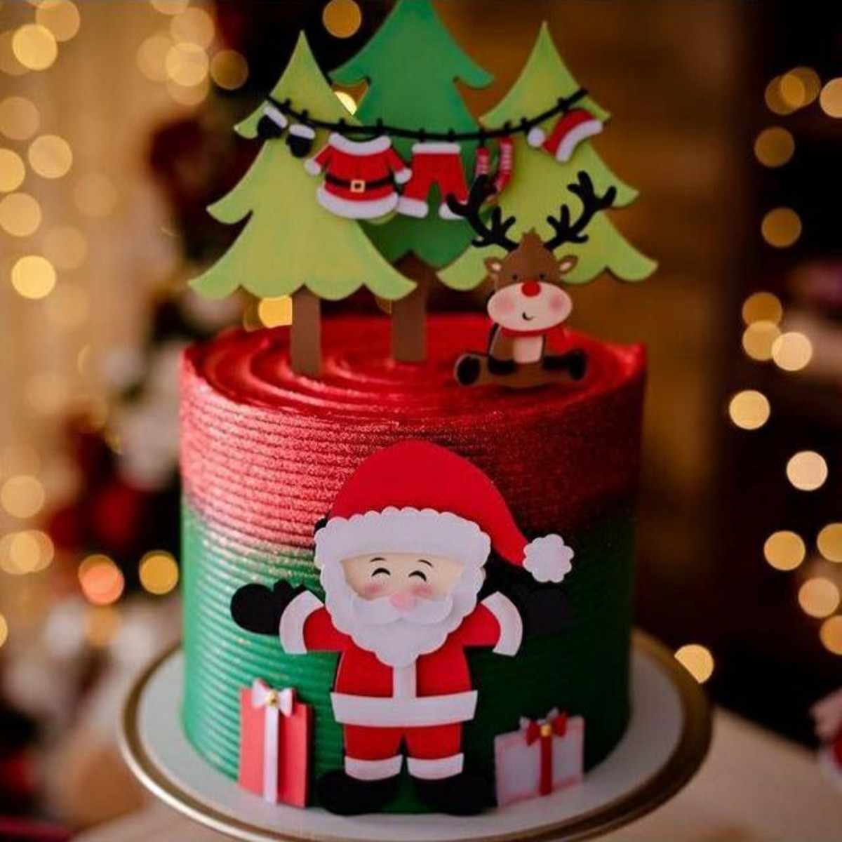 Arquivo de Corte Topo de Bolo Natal#2