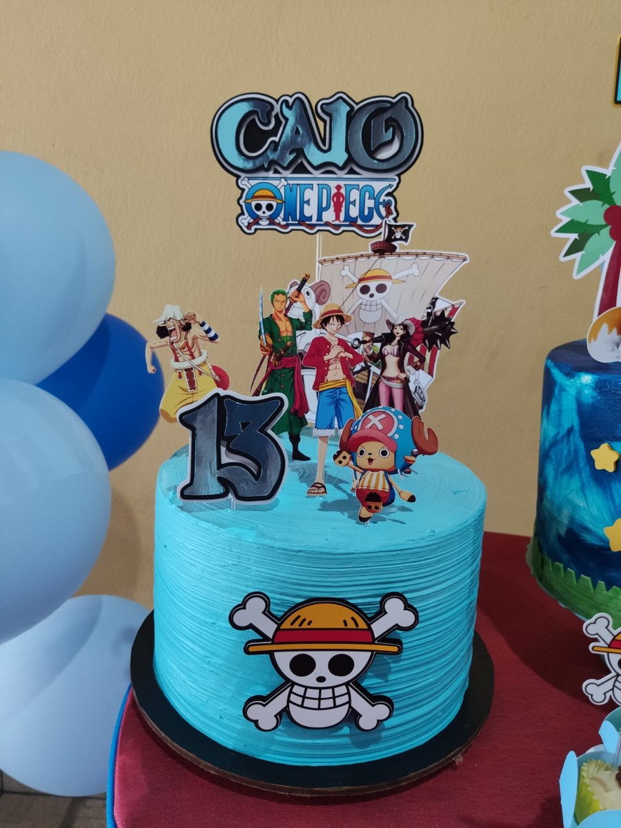 Arquivo De Corte Topo De Bolo One Piece
