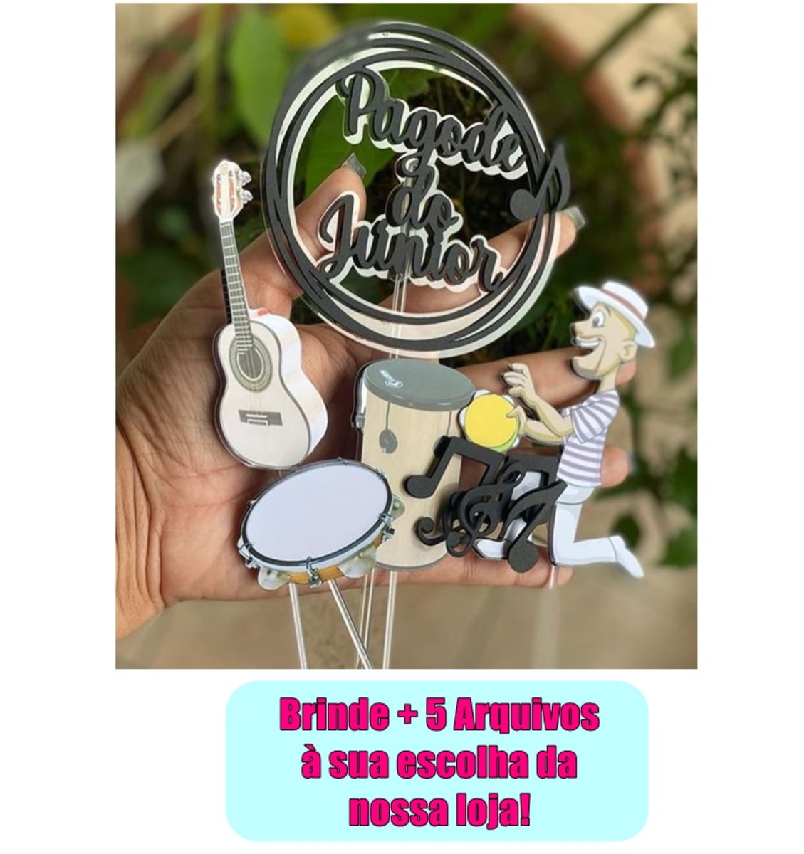 Arquivo de Corte Topo de Bolo Pagode