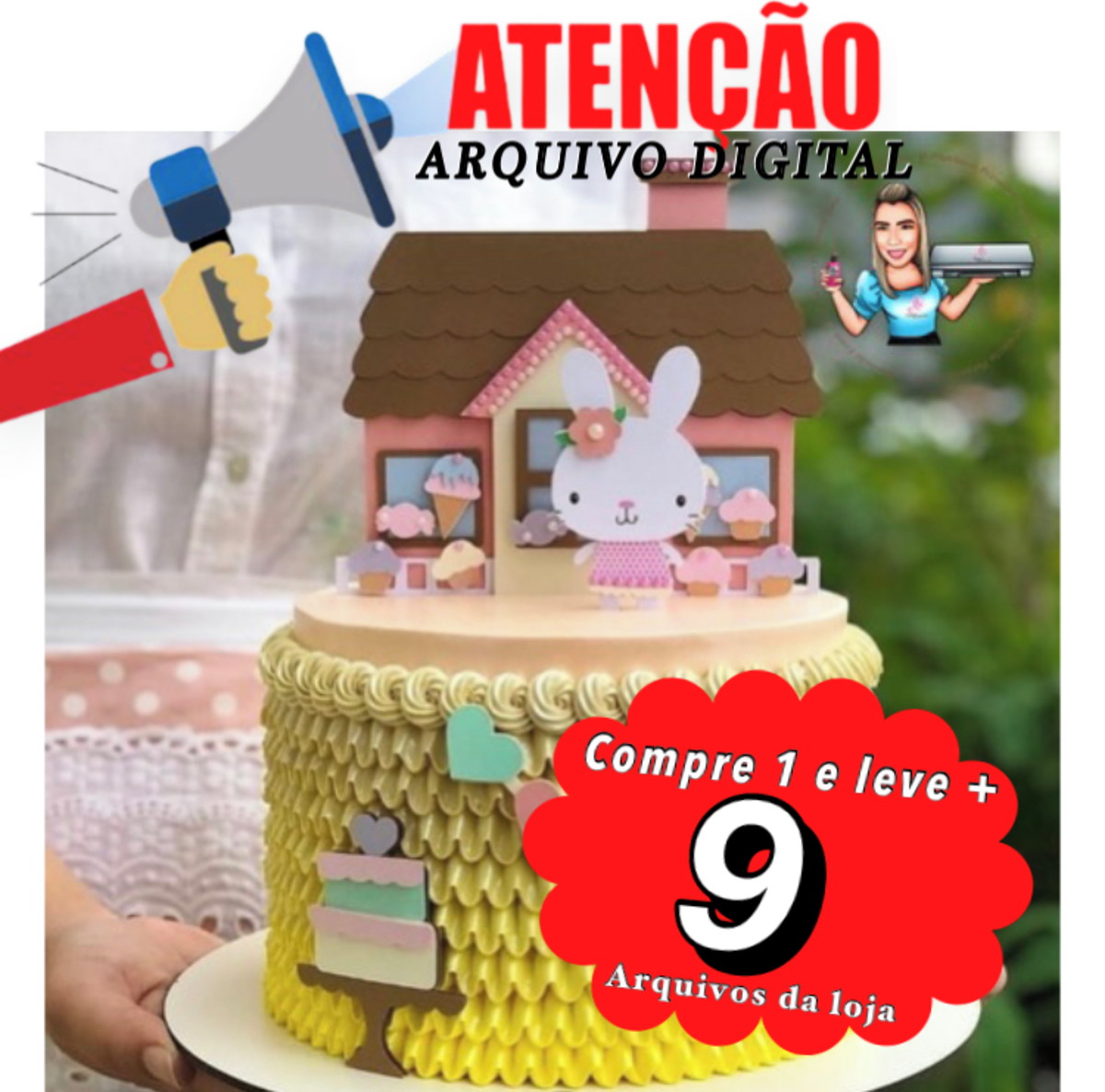 Arquivo de Corte Topo de Bolo - Pascoa (02)
