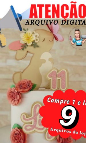 Arquivo de Corte Topo de Bolo - Pascoa (04)
